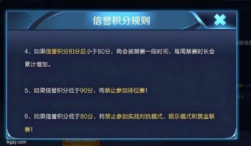 王者荣耀信誉积分上限恢复方法快速还原你的王者荣耀信誉分数