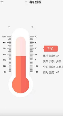 气温温度计